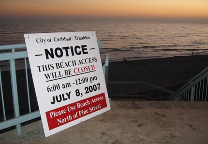 Beach Closures