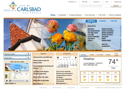 Carlsbadcitysite
