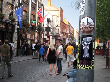 Temple Bar Dublin Sticker